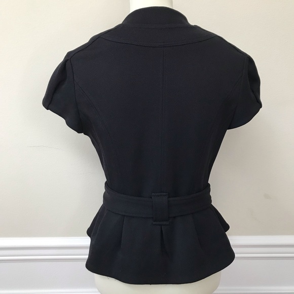 Diane Von Furstenberg | Black Knit Jacket - Picture 4 of 7